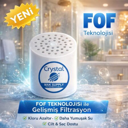 Mak Supply Crystal Duş Filtrenin Yedek Kartuşu